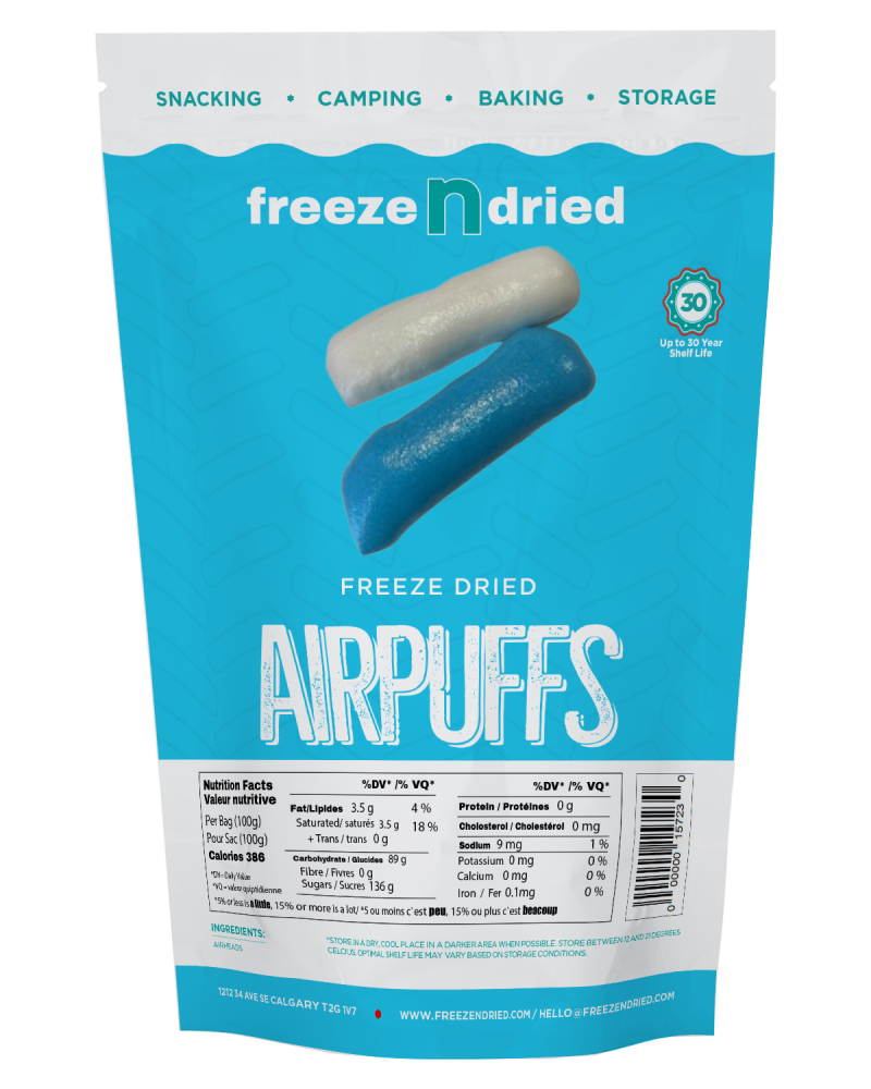 Freeze Dried AirPuffs