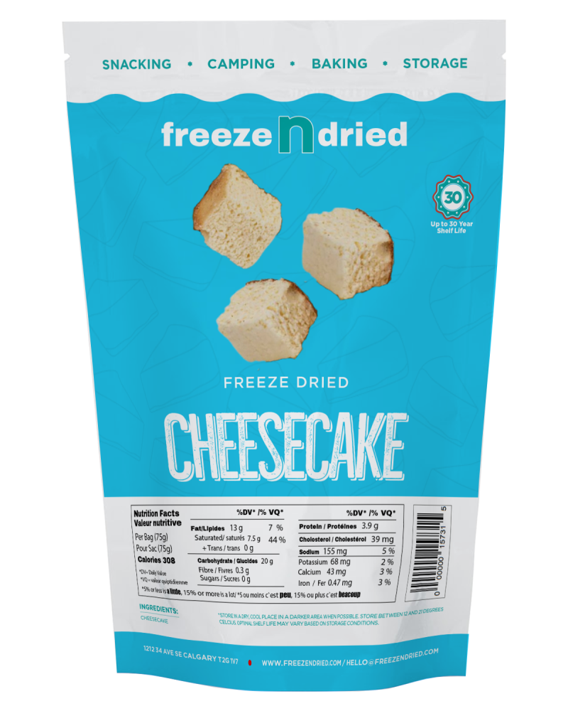 Freeze Dried Cheesecake