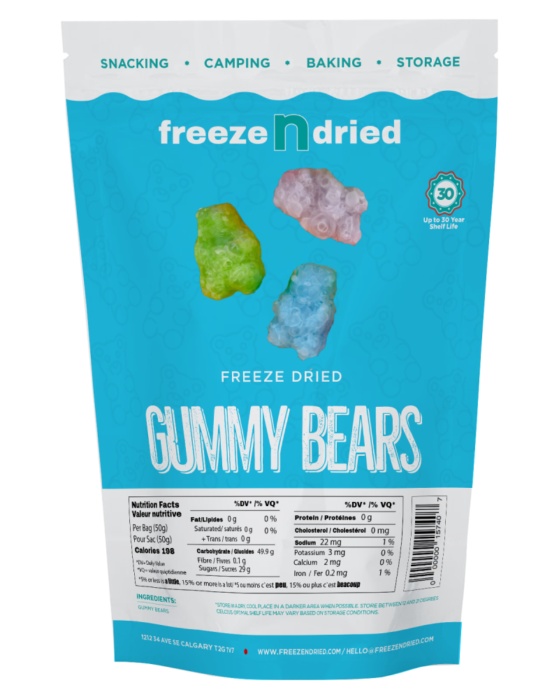 Freeze Dried Gummy Bears