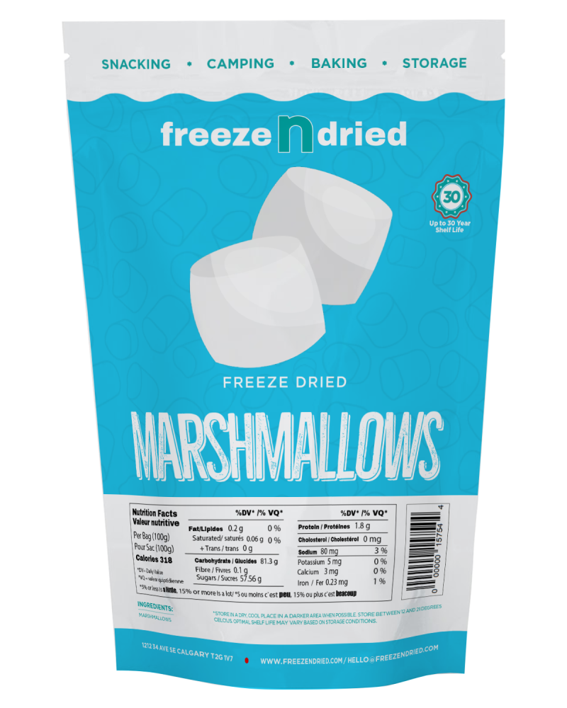 Freeze Dried Marshmallows
