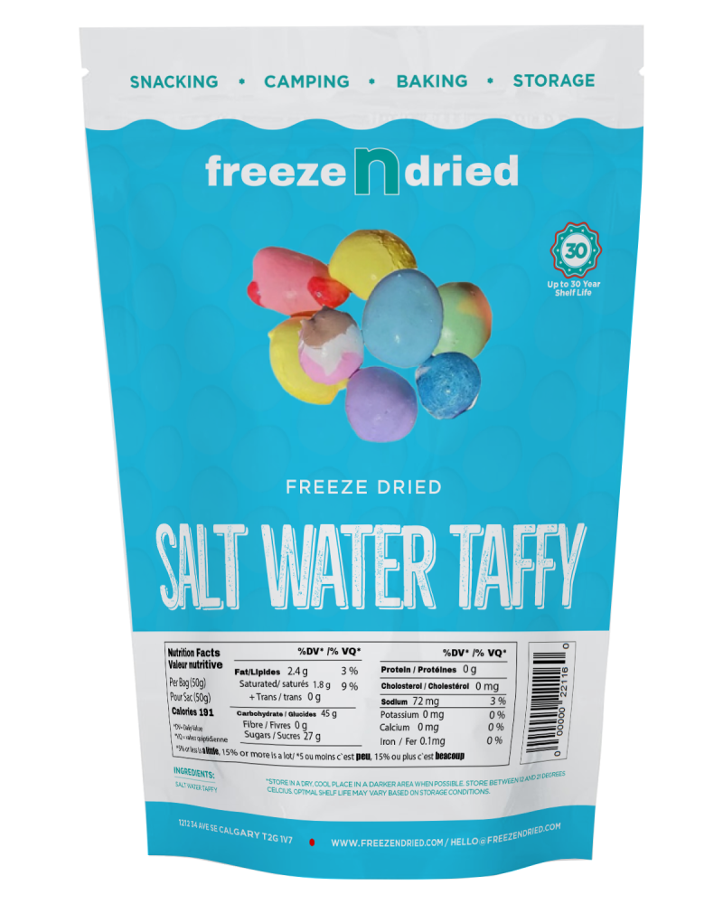 Freeze Dried Salt Water Taffy